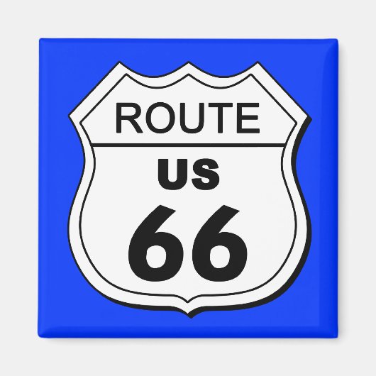 Route 66 Magnete Magnet (Vorne)