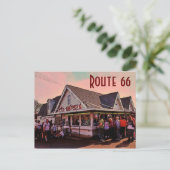 Route 66 (Missouri) Postkarte (Stehend Vorderseite)