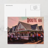 Route 66 (Missouri) Postkarte (Vorne/Hinten)