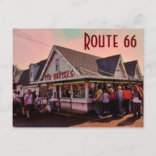 Route 66 (Missouri) Postkarte