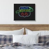 Route 66 Mother Road Leinwanddruck (Insitu (Schlafzimmer))