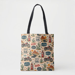 Route 66 Motorrad-Markt-Reise Americana Tasche