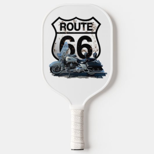 Route 66 Motorrad Pickleball Paddel Schläger (Vorderseite)