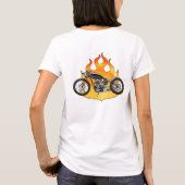 Route 66 - Motorrad - SRF T-Shirt (Rückseite)