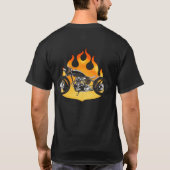 Route 66 - Motorrad - SRF T-Shirt (Rückseite)