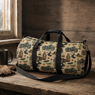 Route 66 Motorrad-Wochenend-Reise Americana Duffle Bag