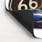 Route 66 Muscle Car Mousepad (Ecke)