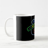 Route 66 Mutter Neon Schild Kaffeetasse (Links)