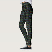 Route 66 Mutter Road Neon Sign Leggings (Links)