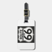 Route 66 - Mutterstraße Gepäckanhänger (Vorderseite vertikal)