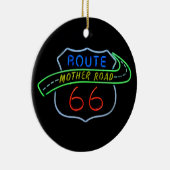 Route 66, Mutterstrasse, Neon-Zeichen Keramikornament (Rechts)