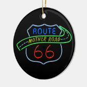 Route 66, Mutterstrasse, Neon-Zeichen Keramikornament (Links)