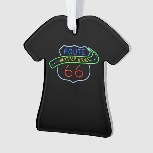 Route 66, Mutterstrasse, Neon-Zeichen Ornament (Vorderseite)