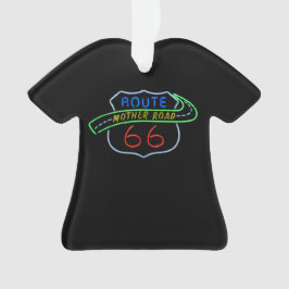 Route 66, Mutterstrasse, Neon-Zeichen Ornament
