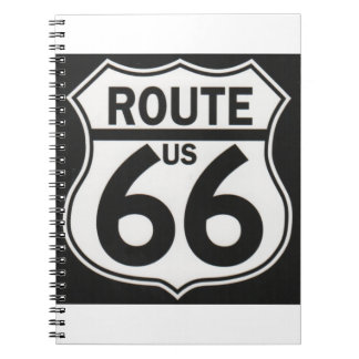 Route 66 - Mutterstraße Notizblock