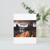 Route 66 neues Mexiko Postkarte (Stehend Vorderseite)