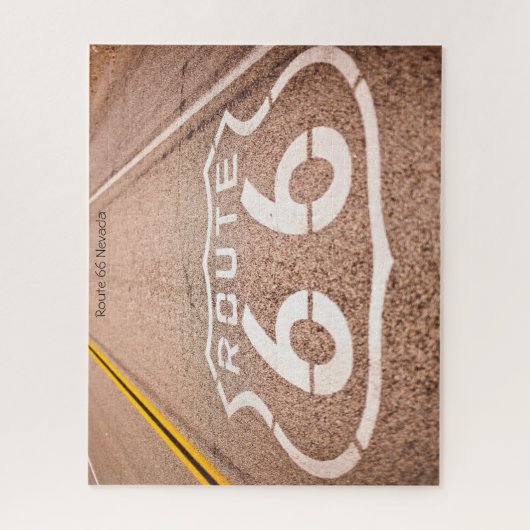 Route 66 Nevada. Jigsaw Puzzle (Vertikal)