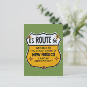 Route 66 New Mexico Postkarte (Stehend Vorderseite)