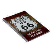 Route 66 Notebook Notizblock (Rechte Seite)