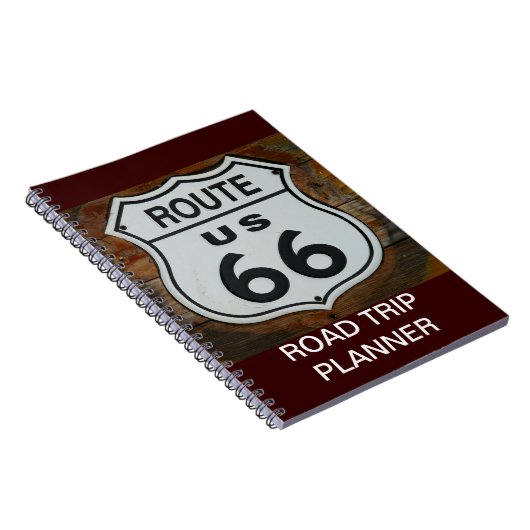 Route 66 Notebook Notizblock (Rechte Seite)