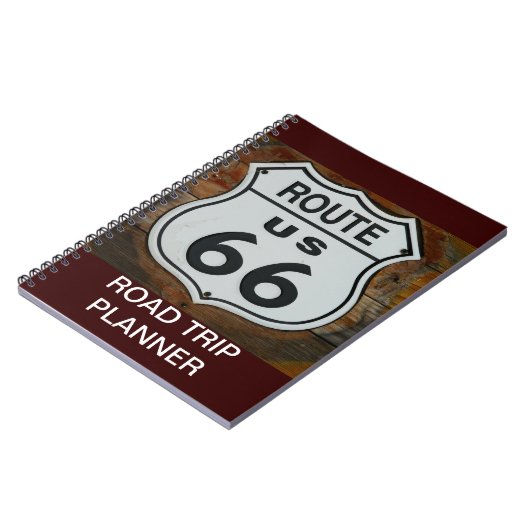 Route 66 Notebook Notizblock (Linke Seite)