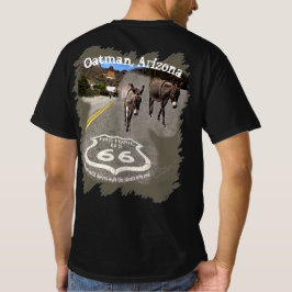 Route 66 Oatman Arizona Burros auf der Straße T-Shirt