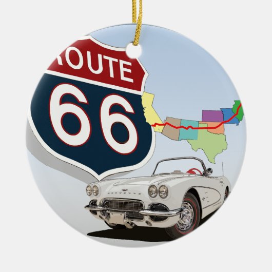 Route 66 Ornament (Vorne)