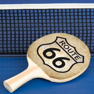 Route 66 Ping Pong Paddle Tischtennis Schläger