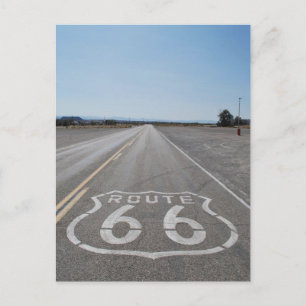 ROUTE 66 POSTCARD POSTKARTE