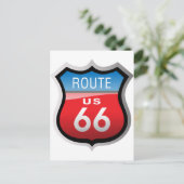 Route 66 postkarte (Stehend Vorderseite)