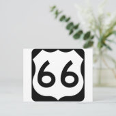 Route 66 postkarte (Stehend Vorderseite)
