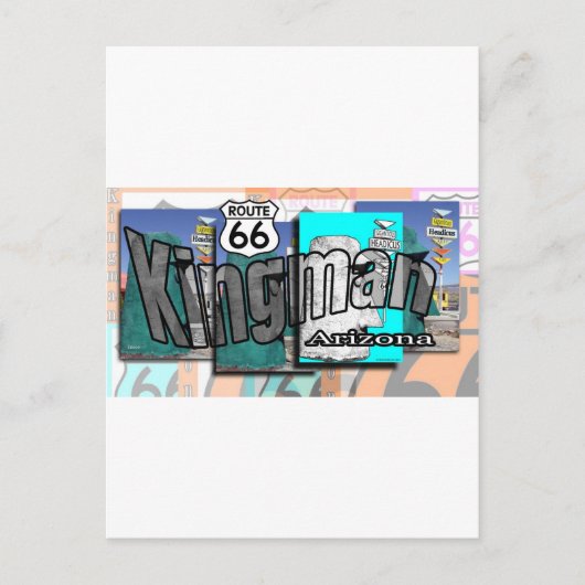 Route 66 postkarte (Vorderseite)