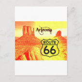 Route 66 postkarte (Vorderseite)