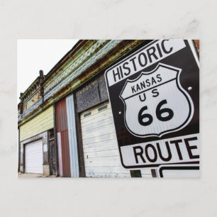 Route 66 postkarte