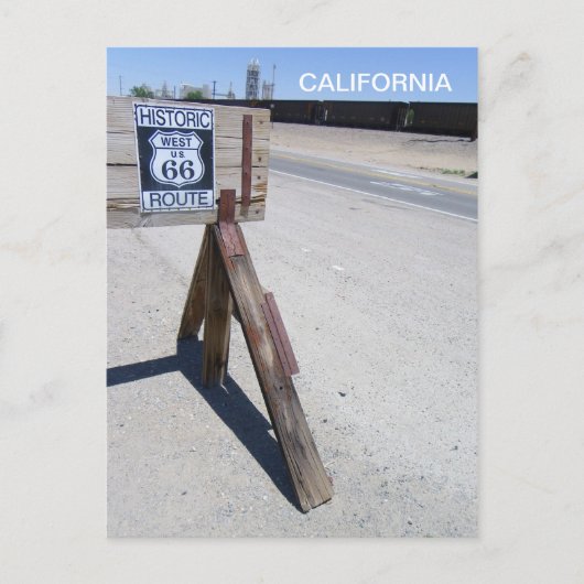 Route 66 Postkarte! Postkarte (Vorderseite)