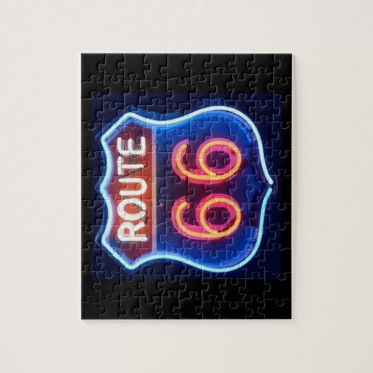 Route 66 Puzzle (Vertikal)