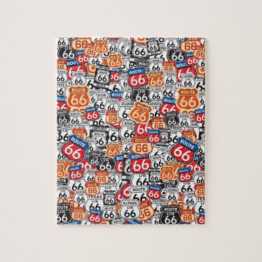 Route 66 puzzle (Vertikal)