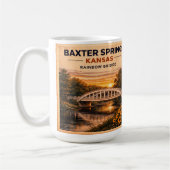 Route 66 Rainbow Bridge Baxter Springs Andenken Kaffeetasse (Links)