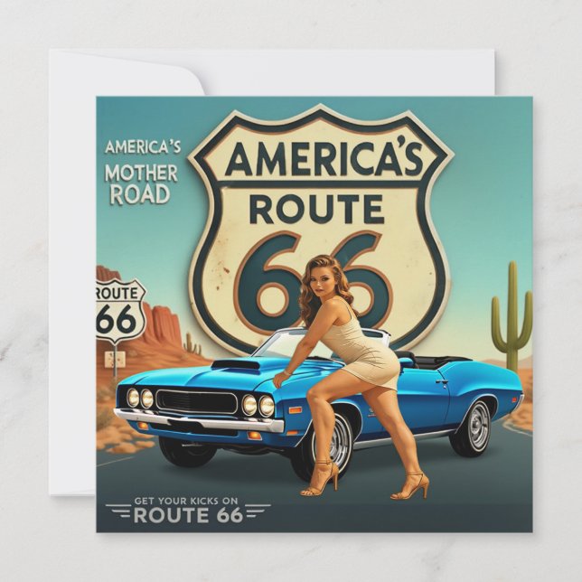 Route 66 Retro (Vorderseite)