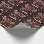 Route 66 Retro Geschenkpapier (Ecke)