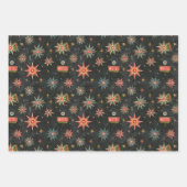 Route 66 Retro-Weihnachtsstil Geschenkpapier Set (Vorderseite 2)