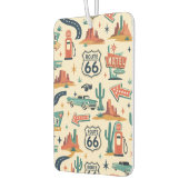 Route 66 Retro Wüstenstraßen-Trip Autolufterfrischer (Links)