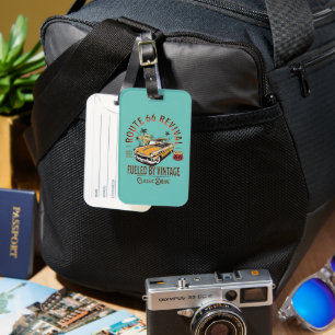 ROUTE 66 REVIVAL - BETRIEBEN VON VINTAGE - BEL AIR GEPÄCKANHÄNGER