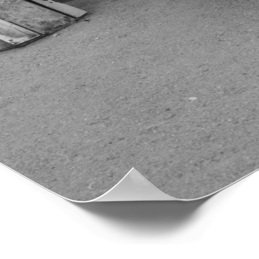 Route 66 Rost Poster (Ecke)