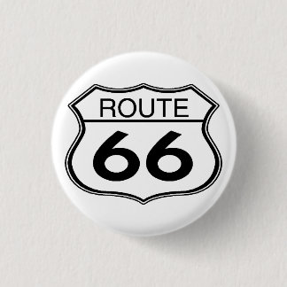 Route 66 - Round Button