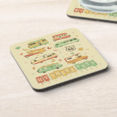 Route 66 RV Getränkeuntersetzer (Linke Seite)