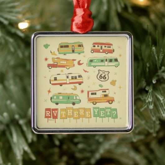 Route 66 RV Ornament Aus Metall (Baum)