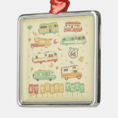 Route 66 RV Ornament Aus Metall (Links)