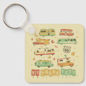 Route 66 RV Schlüsselanhänger (Vorderseite)