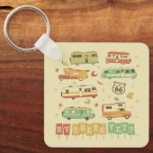 Route 66 RV Schlüsselanhänger (Vorderseite)